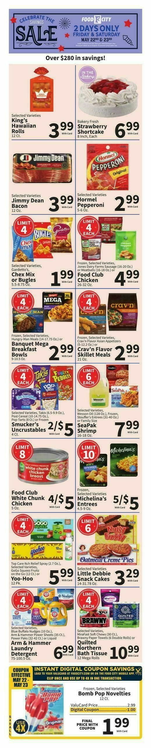 Food City Weekly Ad from May 20