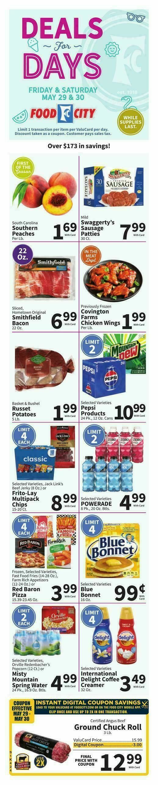 Food City Weekly Ad from May 27