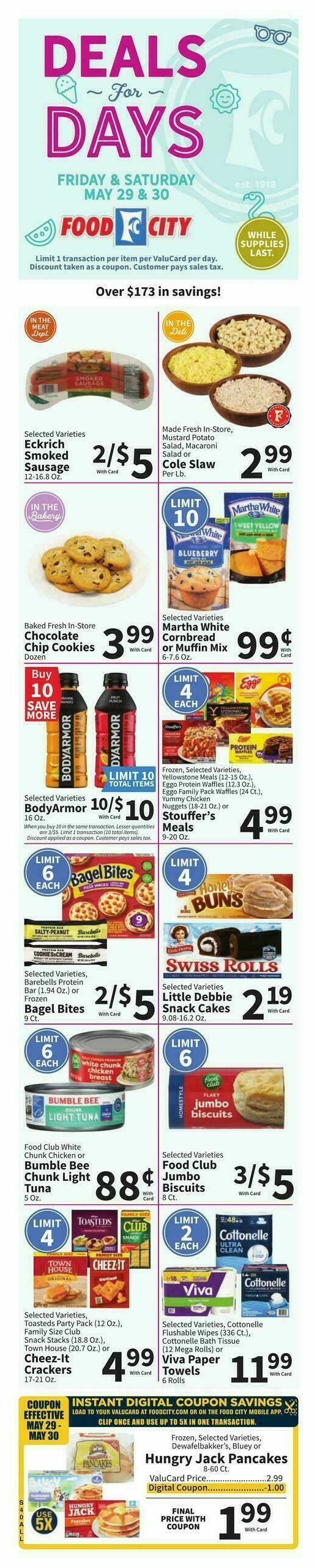 Food City Weekly Ad from May 27