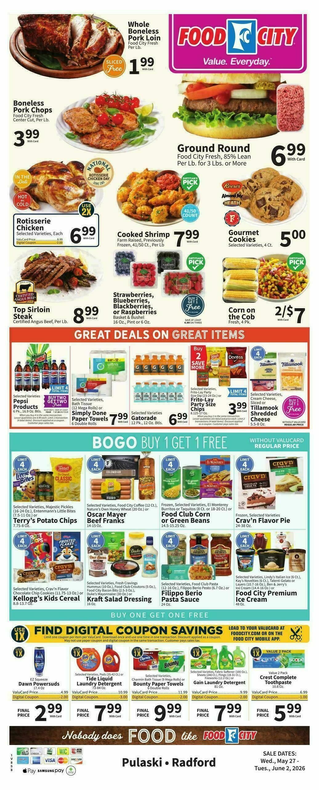Food City Weekly Ad from May 27