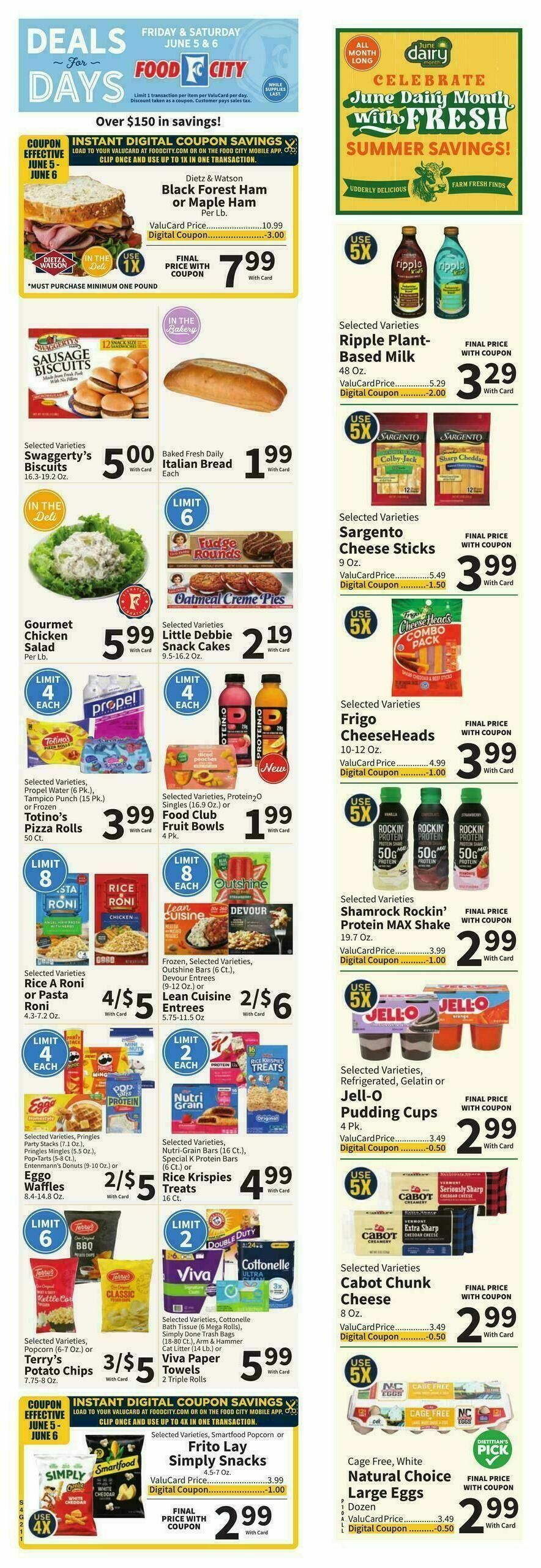 Food City Weekly Ad from June 3