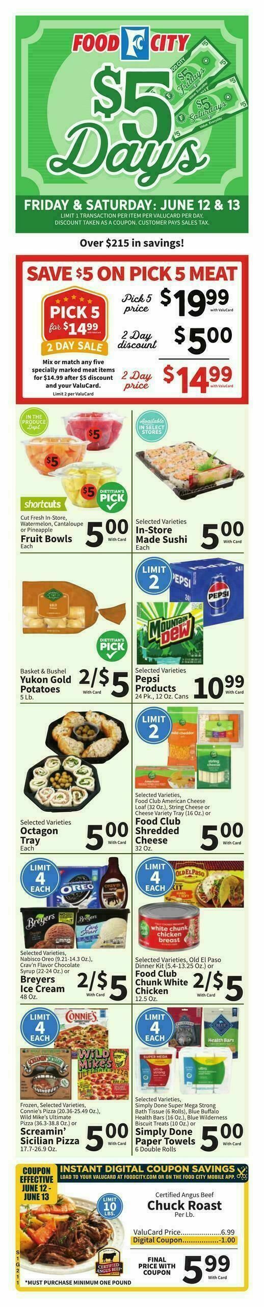 Food City Weekly Ad from June 10
