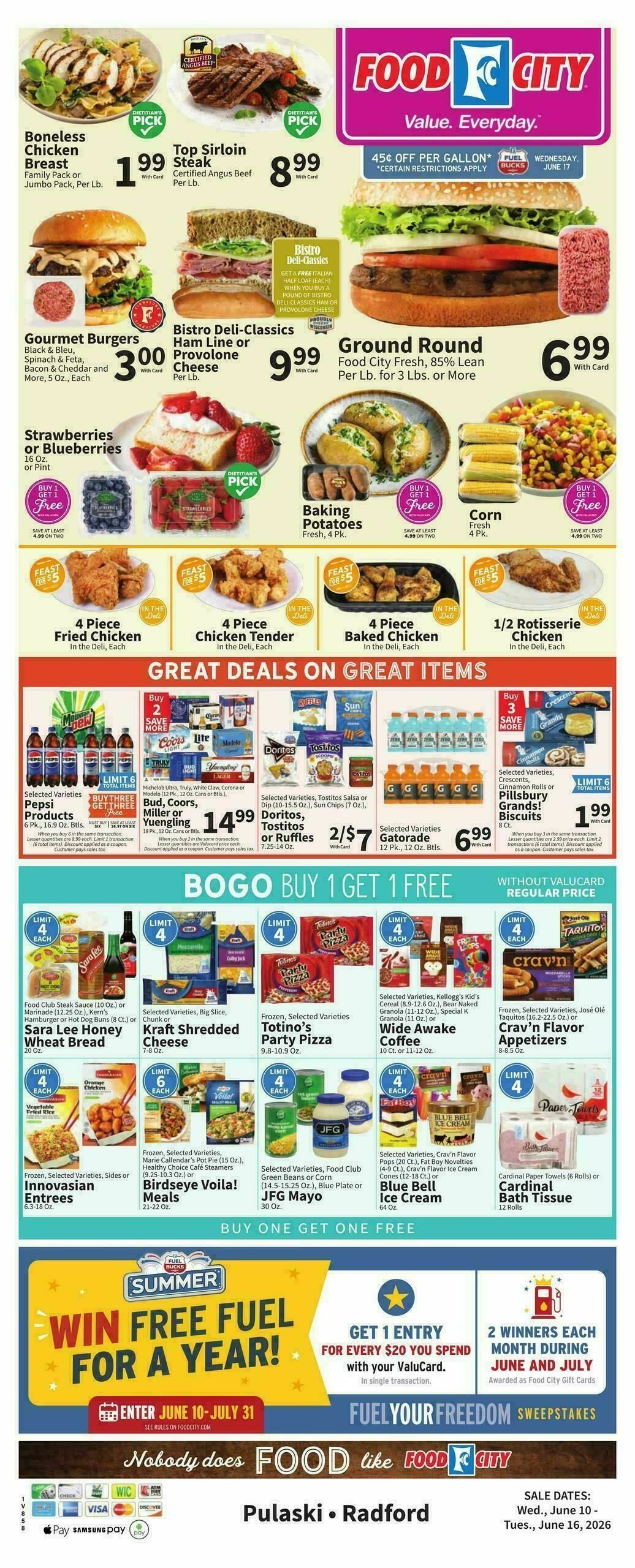 Food City Weekly Ad from June 10