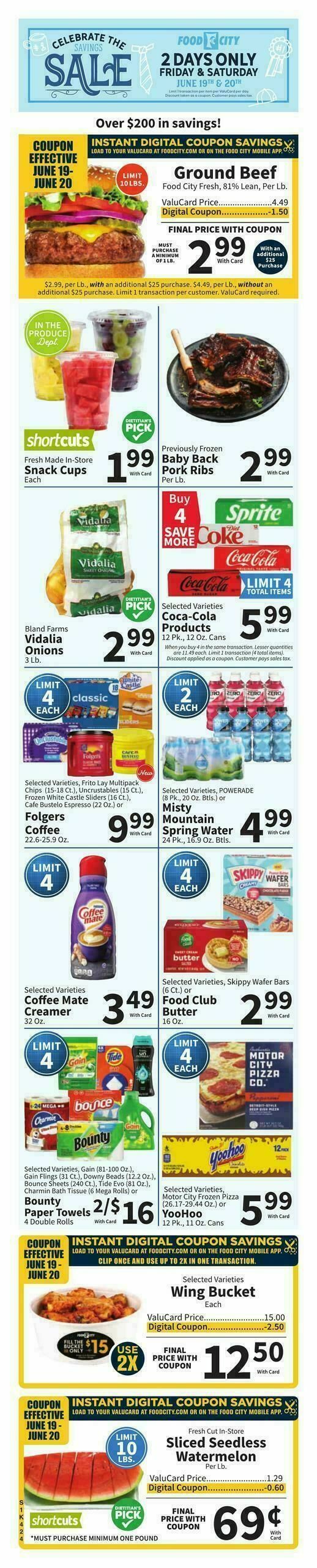 Food City Weekly Ad from June 17