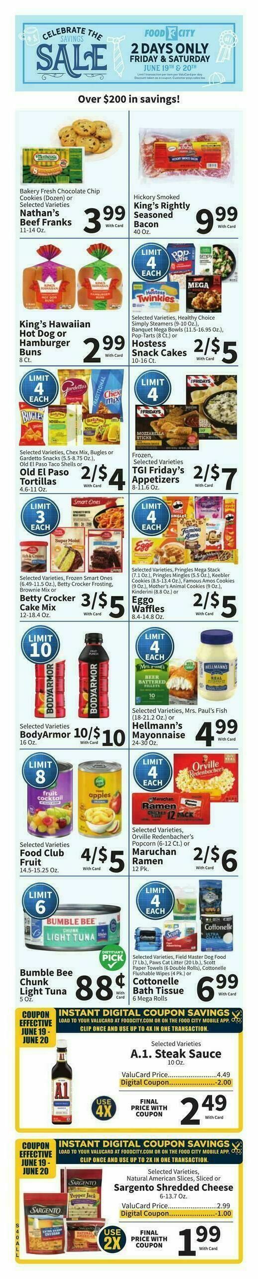 Food City Weekly Ad from June 17