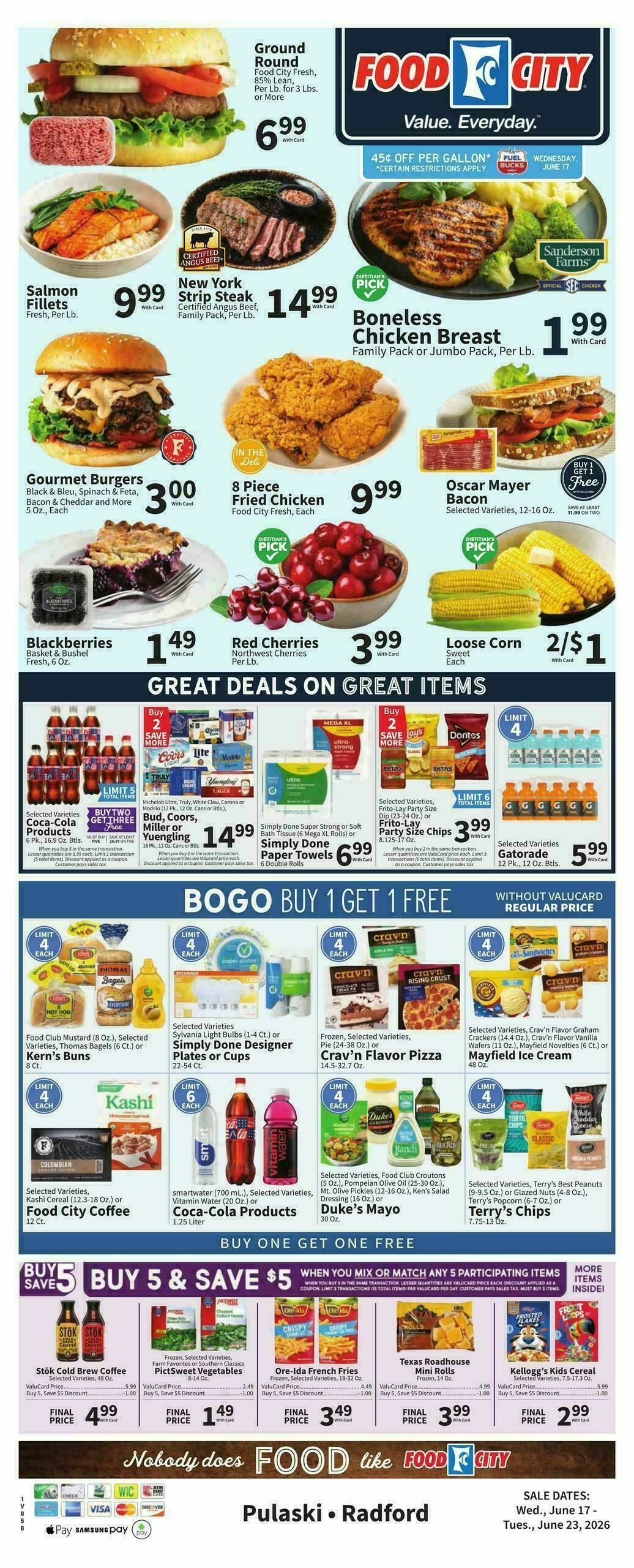 Food City Weekly Ad from June 17