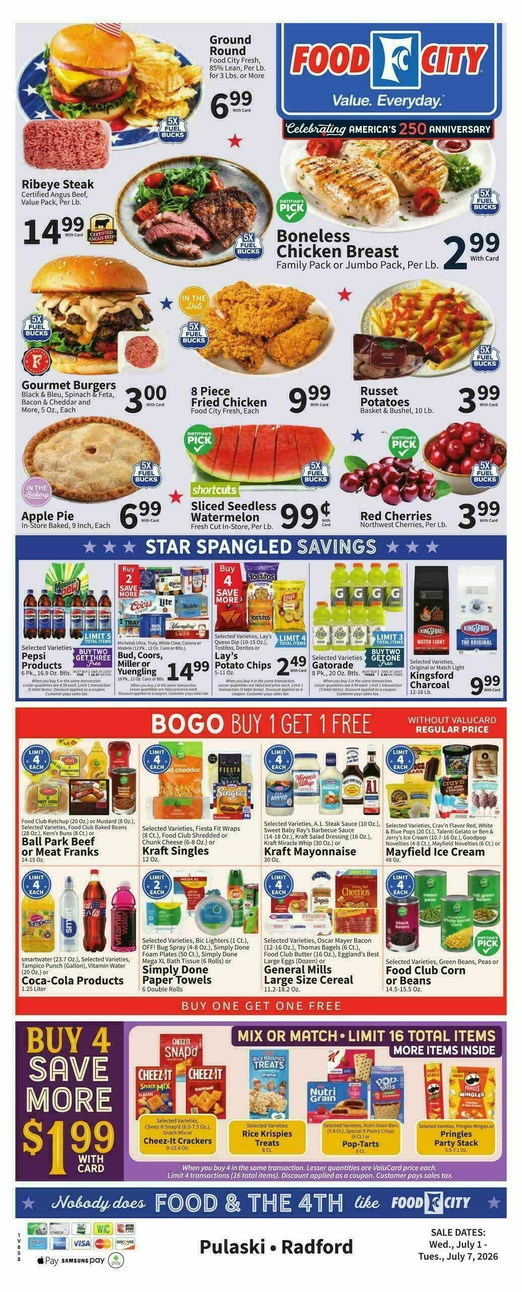 Food City Weekly Ad from July 1