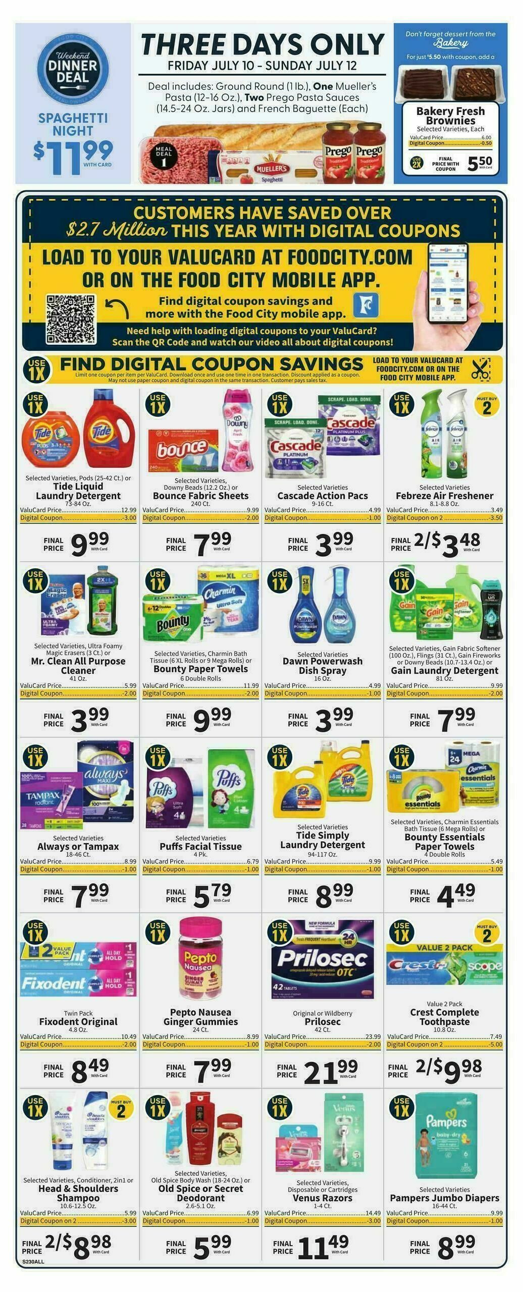 Food City Weekly Ad from July 8