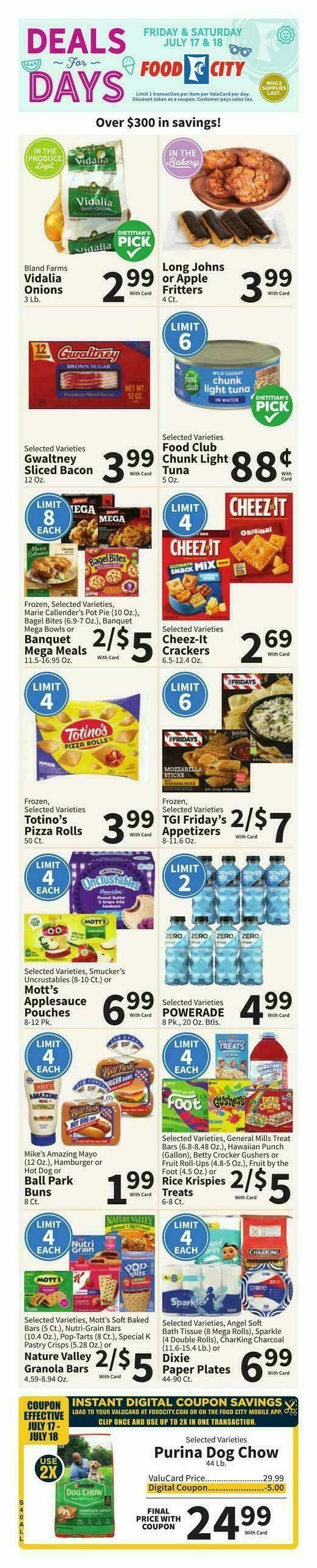 Food City Weekly Ad from July 15