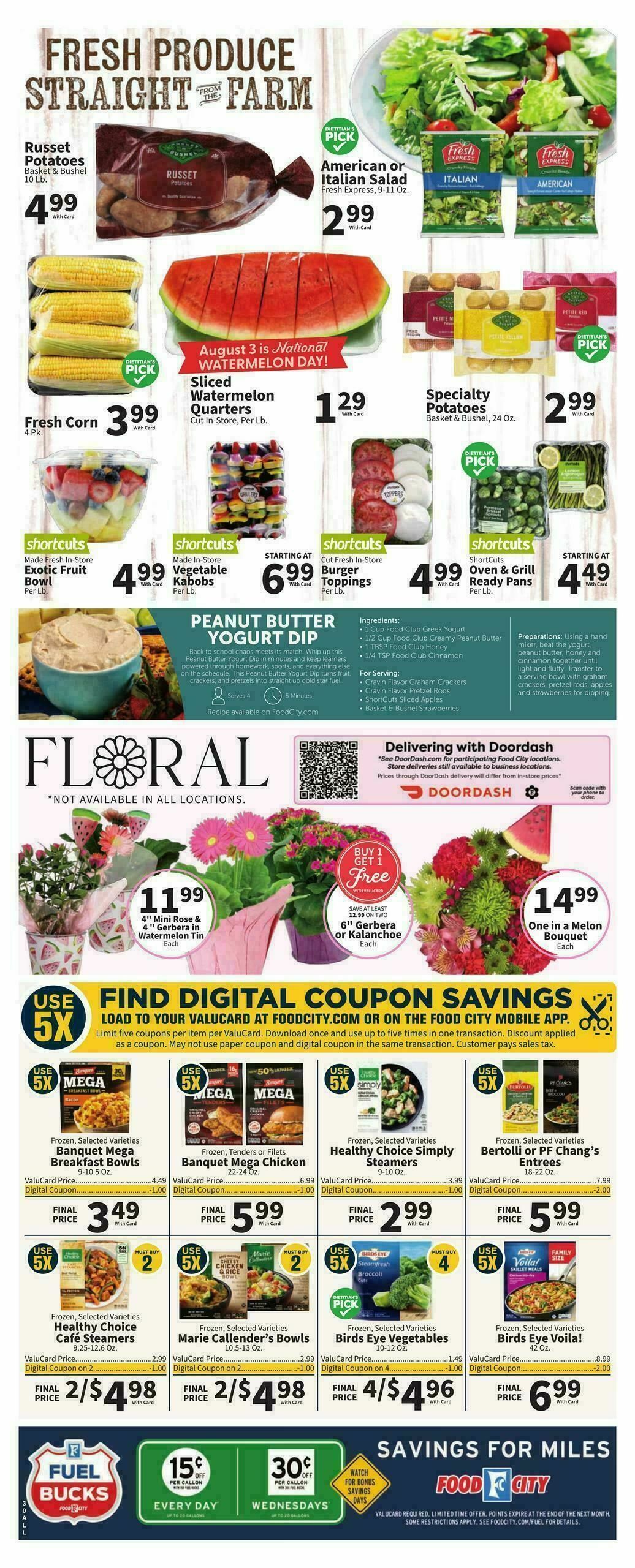 Food City Weekly Ad from July 29