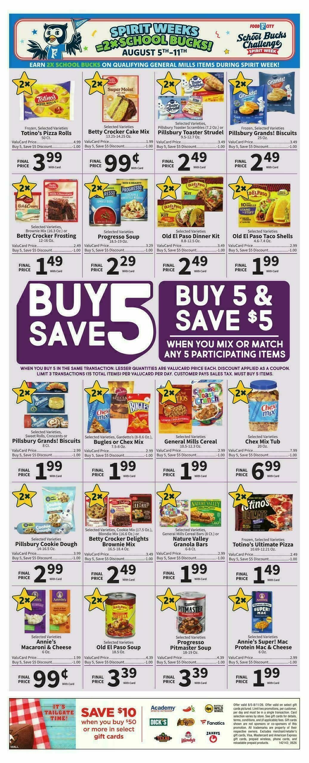 Food City Weekly Ad from August 5