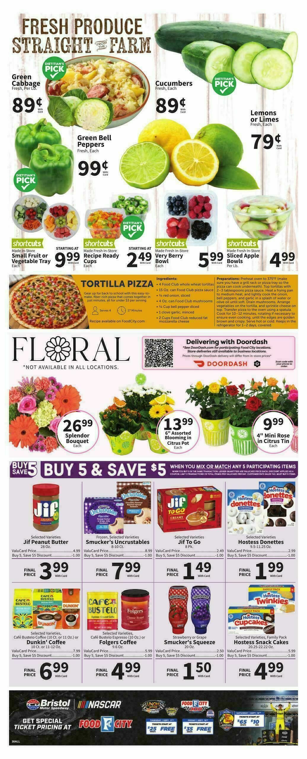 Food City Weekly Ad from August 12