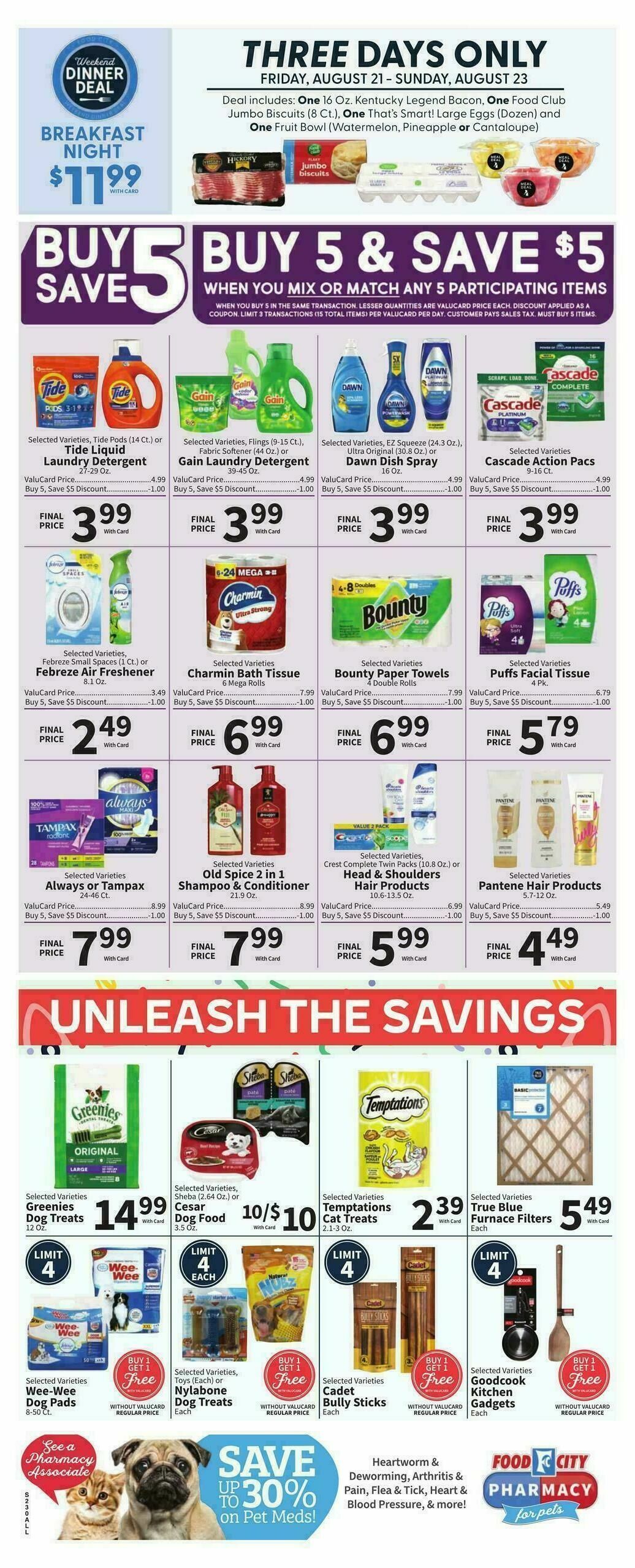 Food City Weekly Ad from August 19