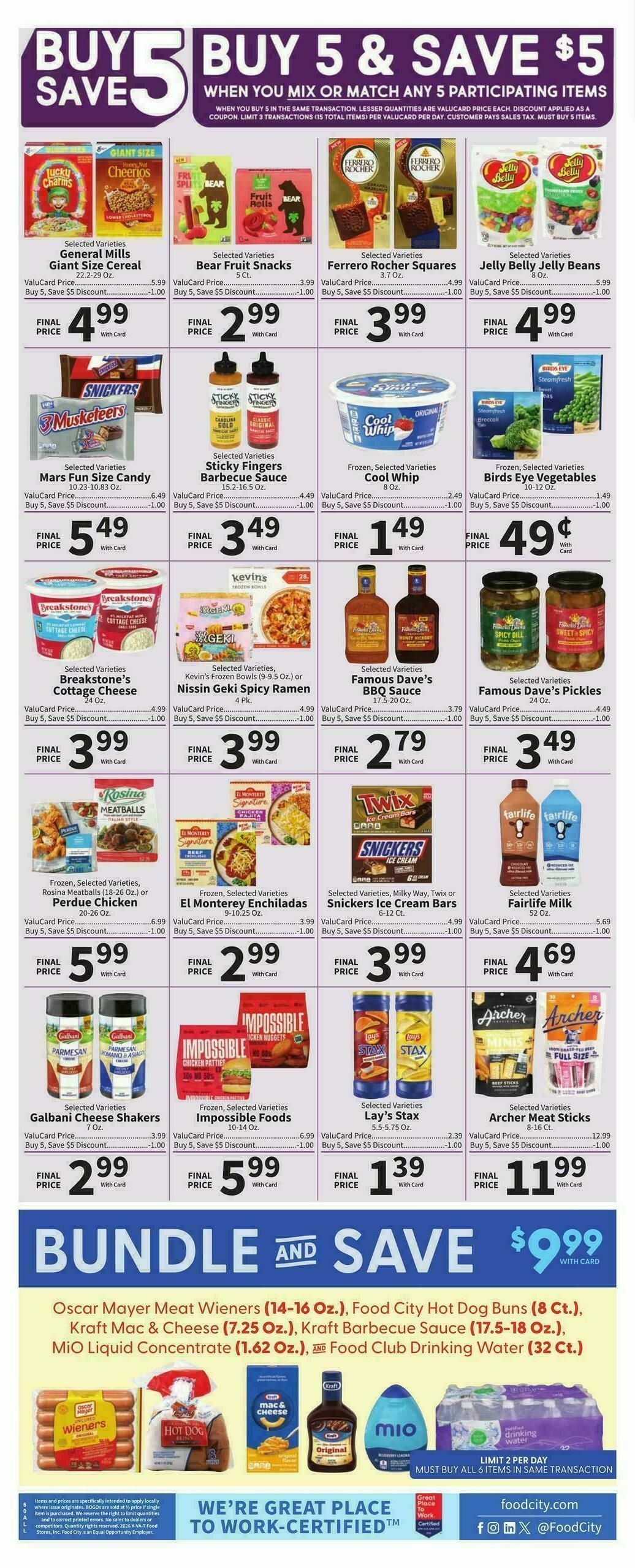Food City Weekly Ad from August 26