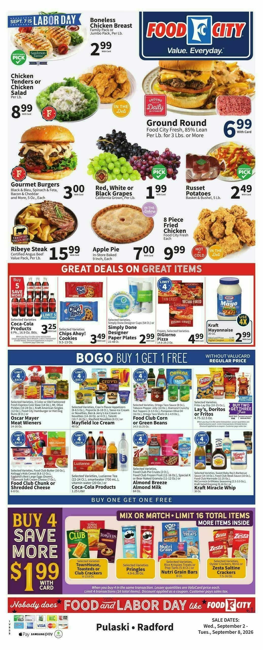 Food City Weekly Ad from September 2