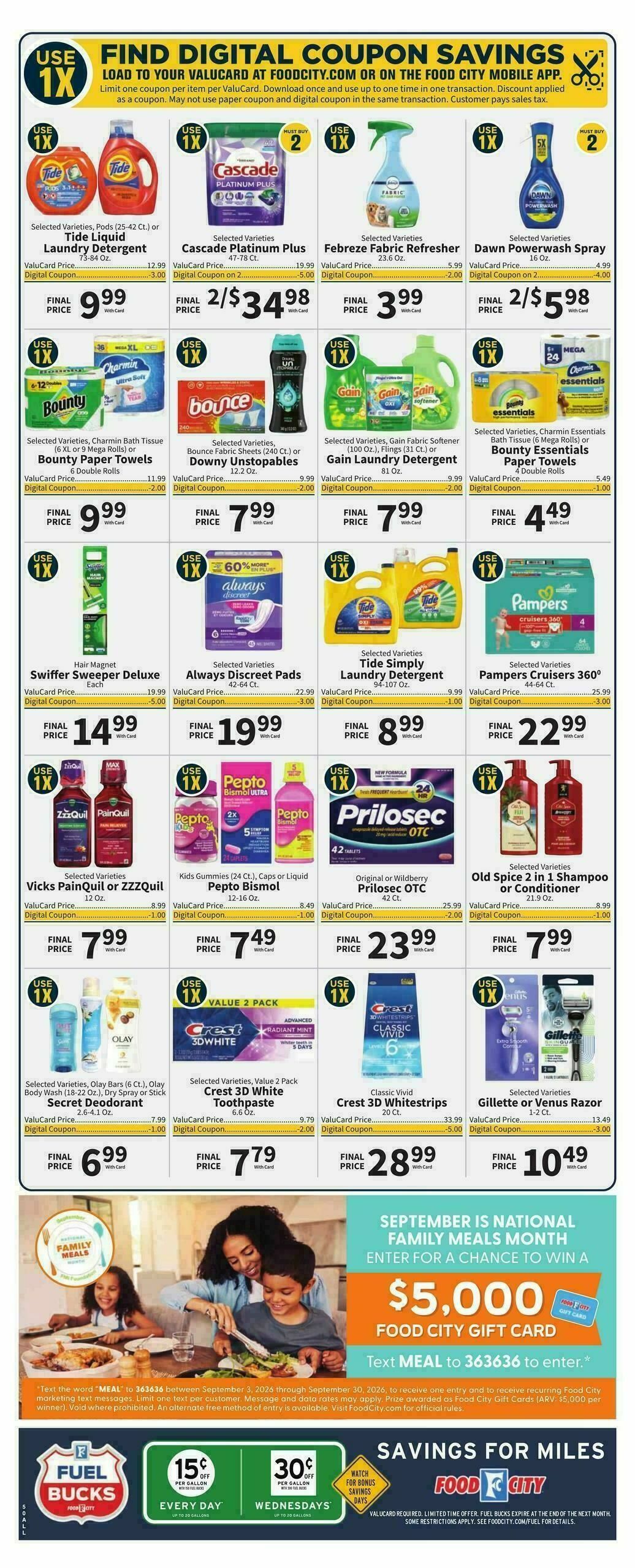 Food City Weekly Ad from September 2