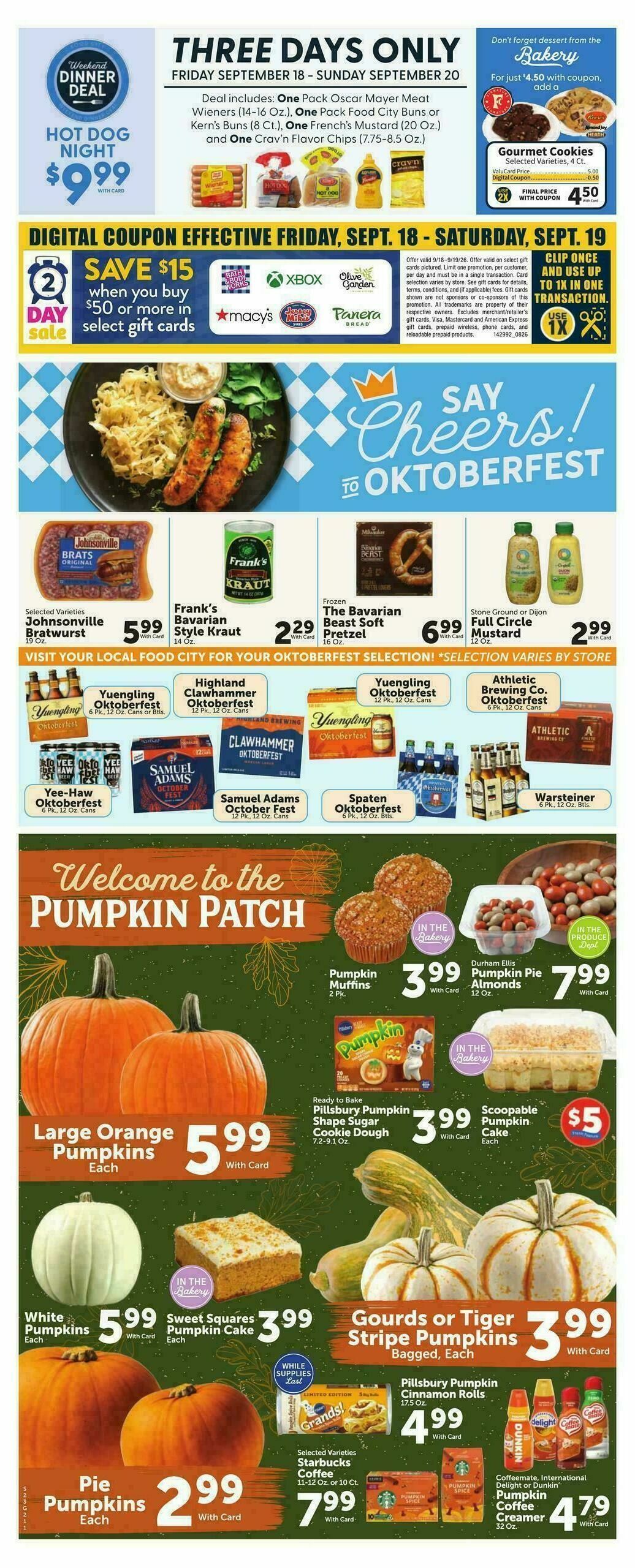 Food City Weekly Ad from September 16