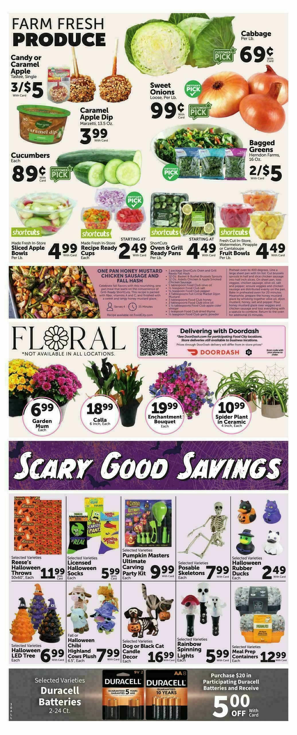 Food City Weekly Ad from September 30