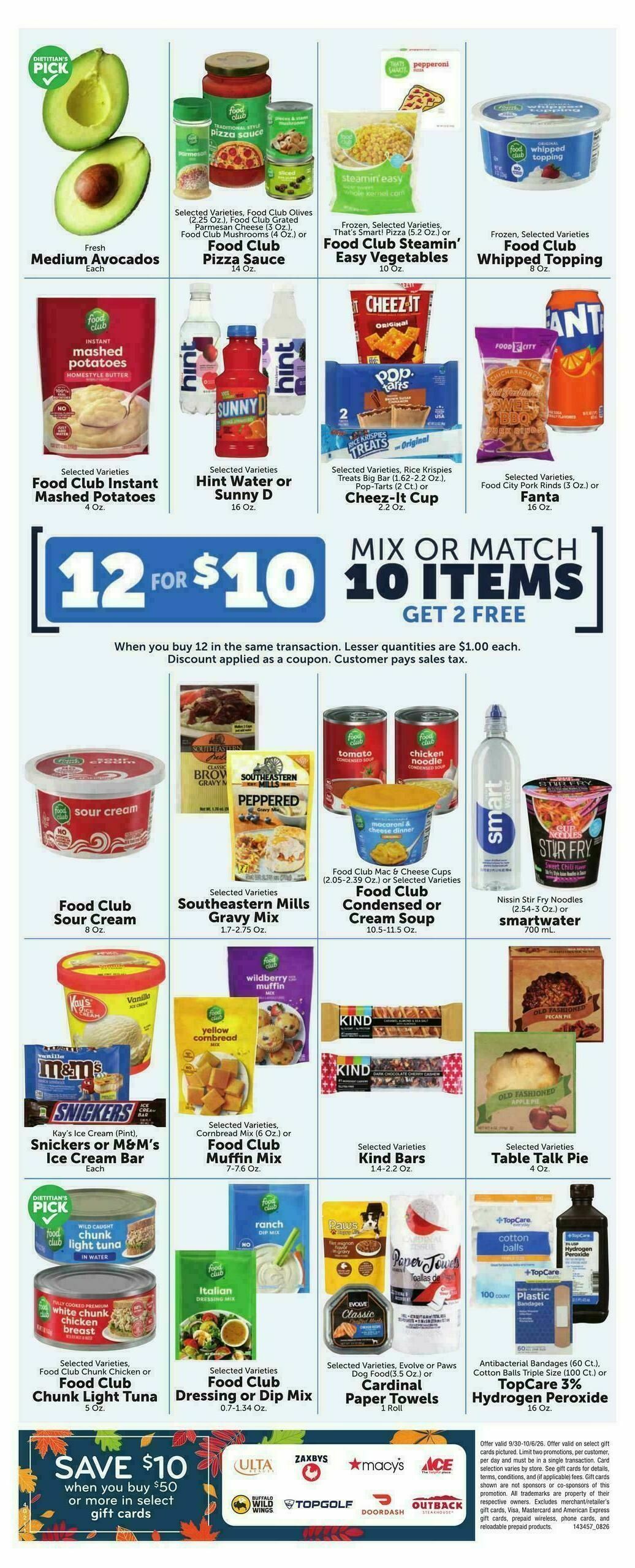 Food City Weekly Ad from September 30