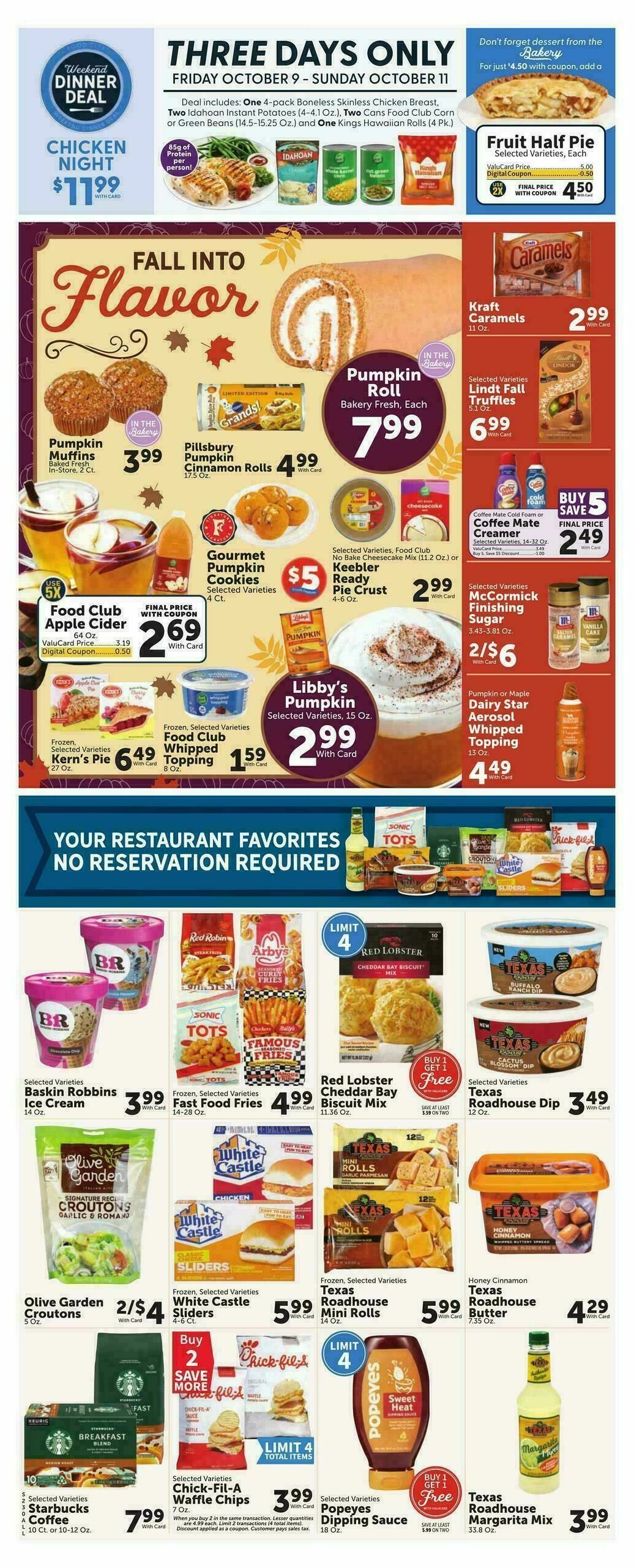Food City Weekly Ad from October 7