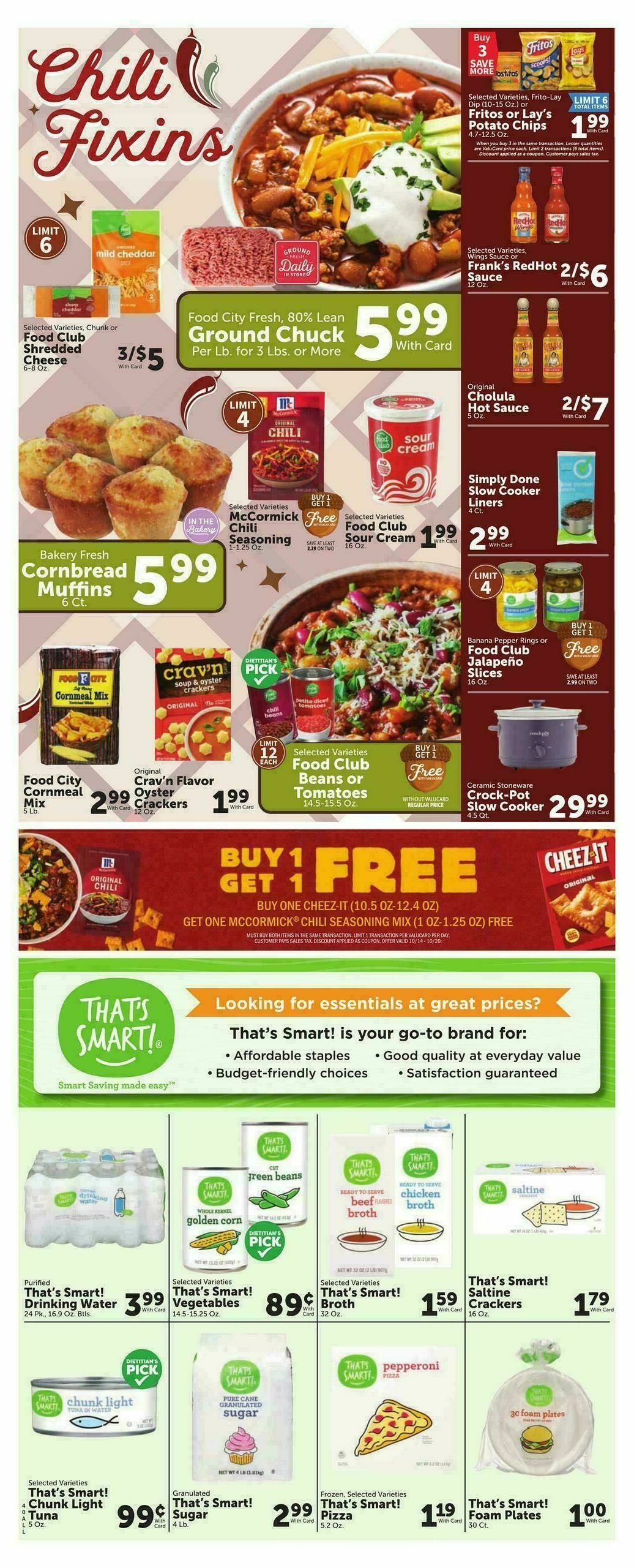 Food City Weekly Ad from October 14