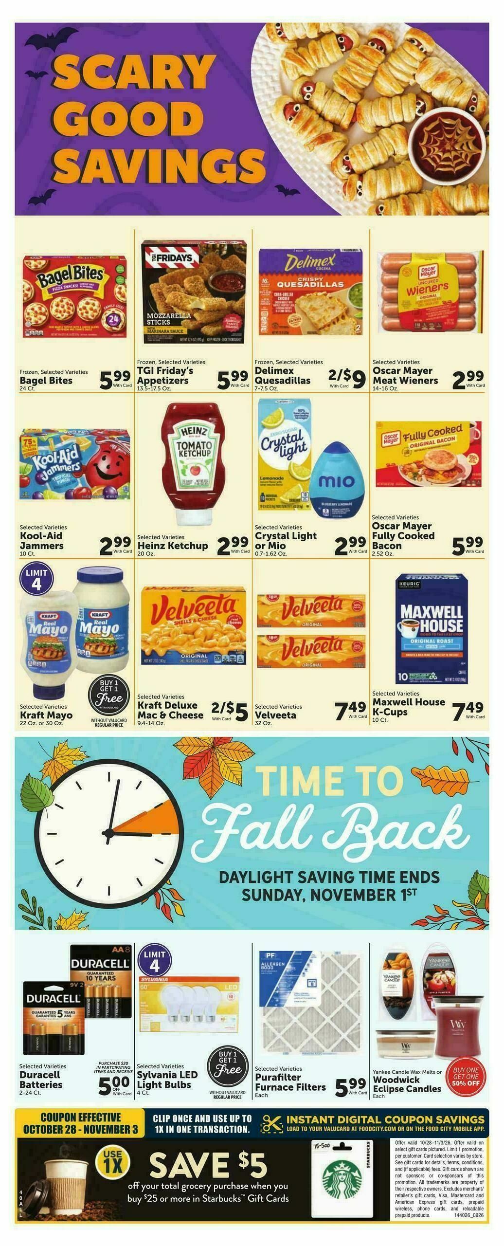 Food City Weekly Ad from October 28