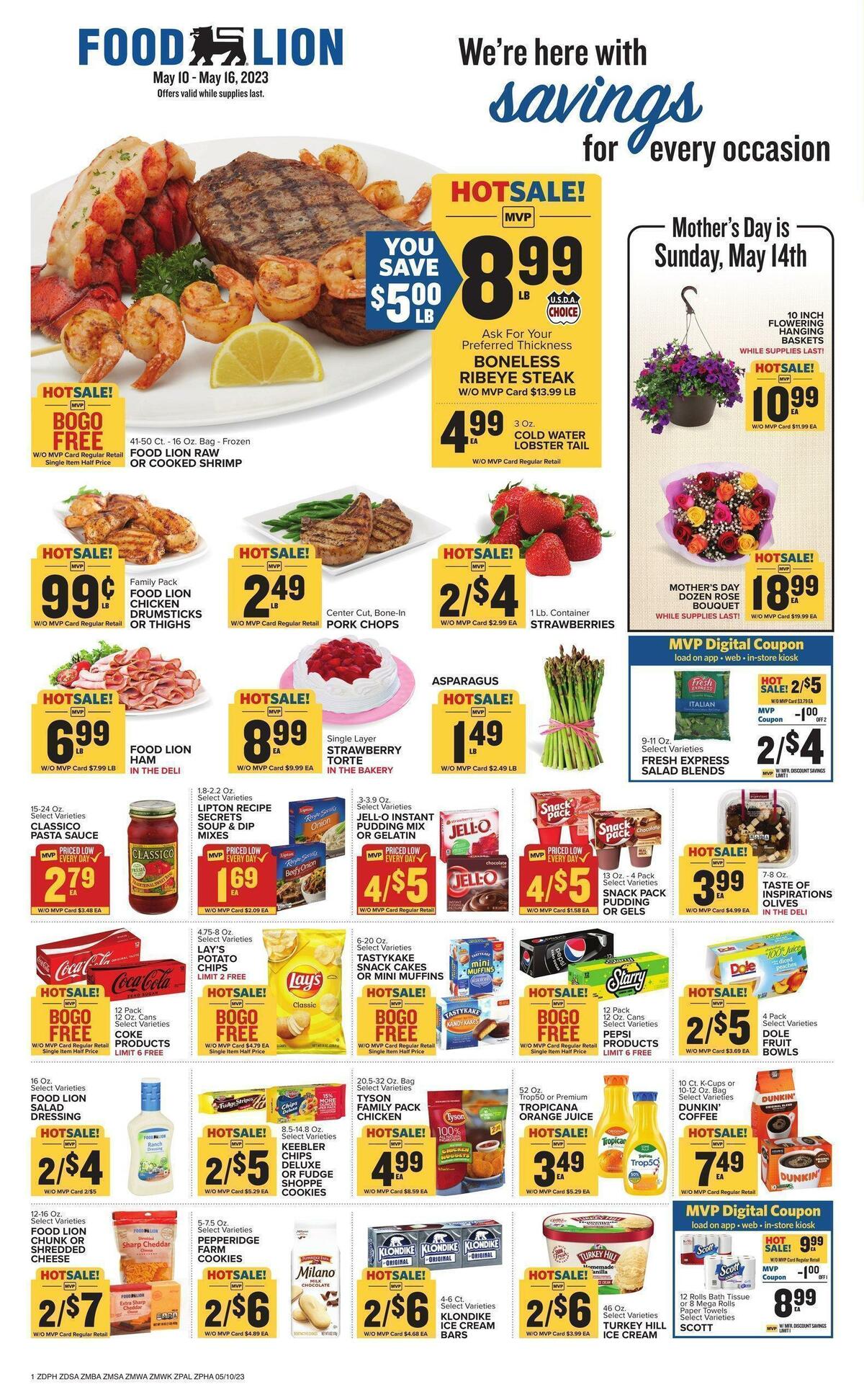 Food Lion Weekly Ad from May 10