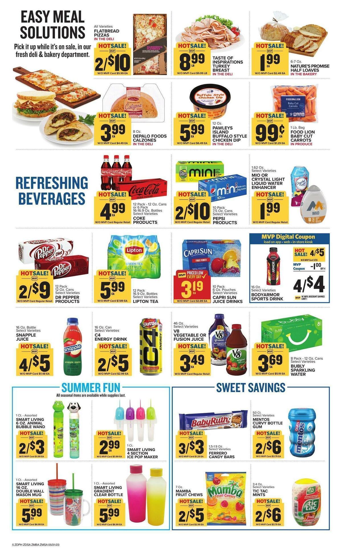 Food Lion Weekly Ad from May 31