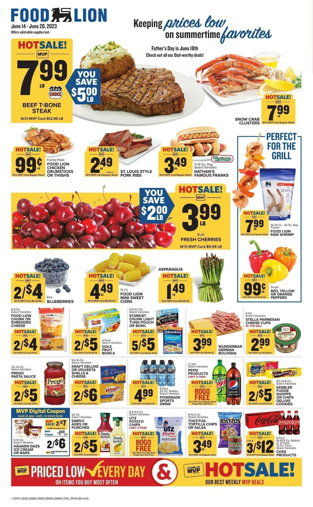 Food Lion Weekly Ad from June 14