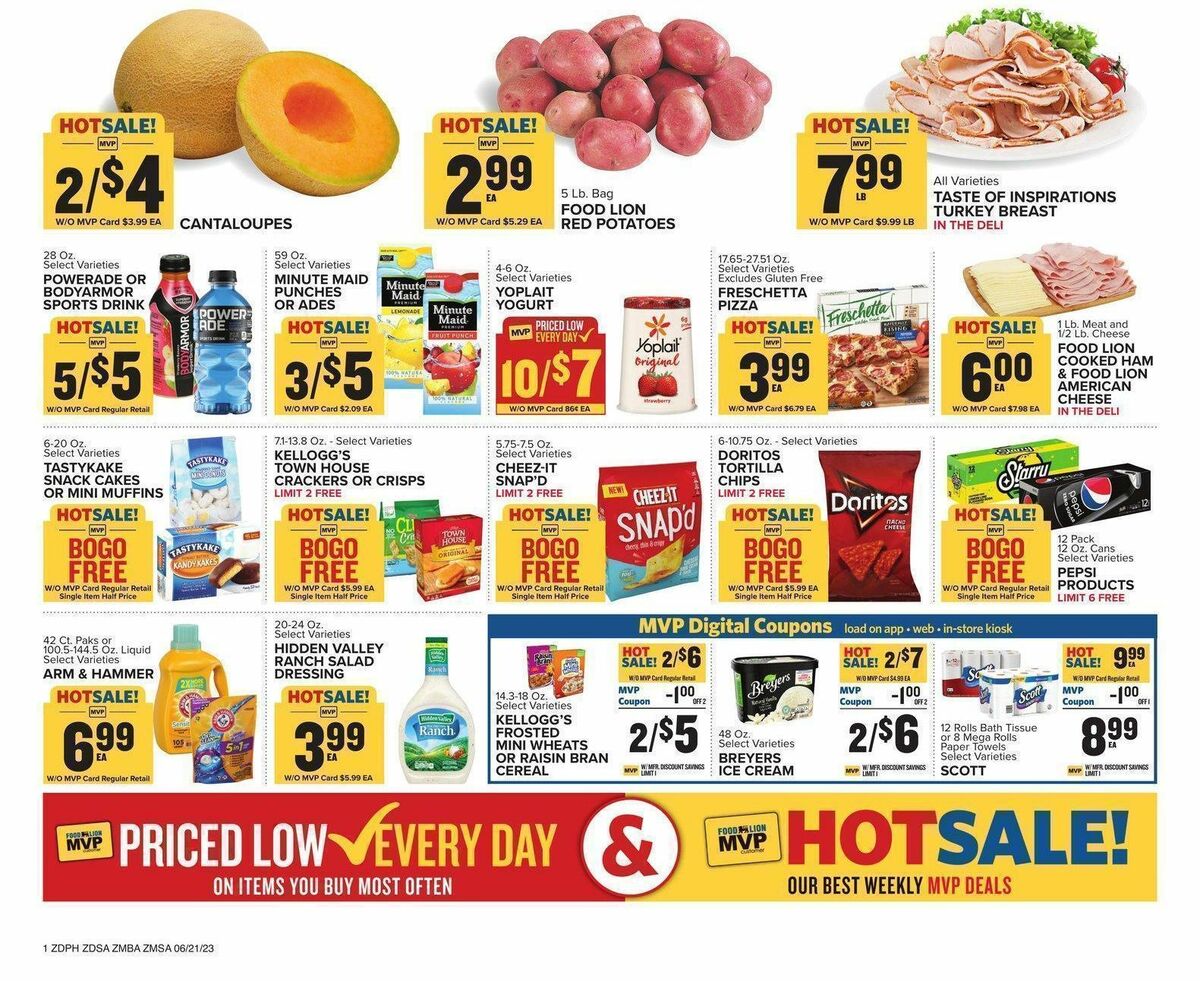 Food Lion Weekly Ad from June 21