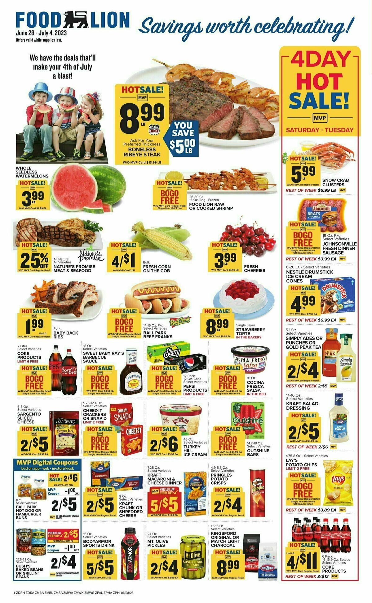 Food Lion Weekly Ad from June 28