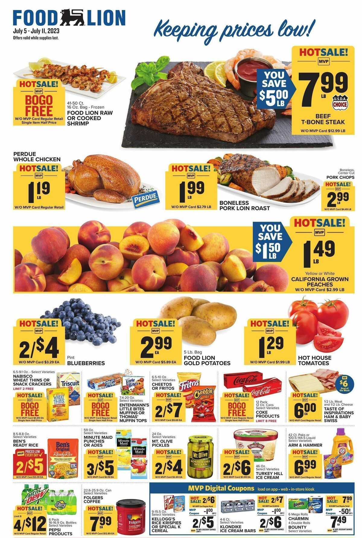 Food Lion Weekly Ad from July 5