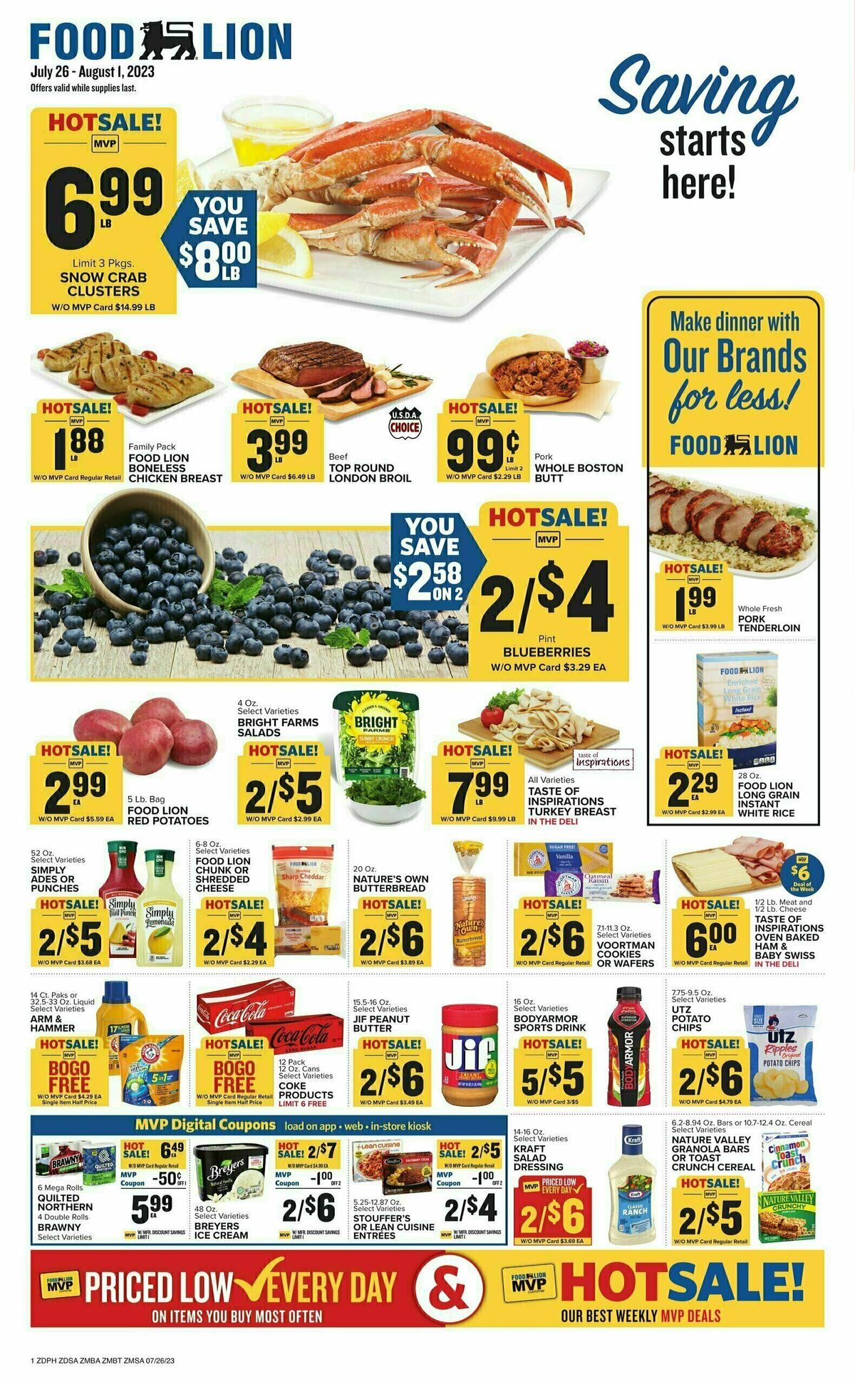 Food Lion Weekly Ad from July 26
