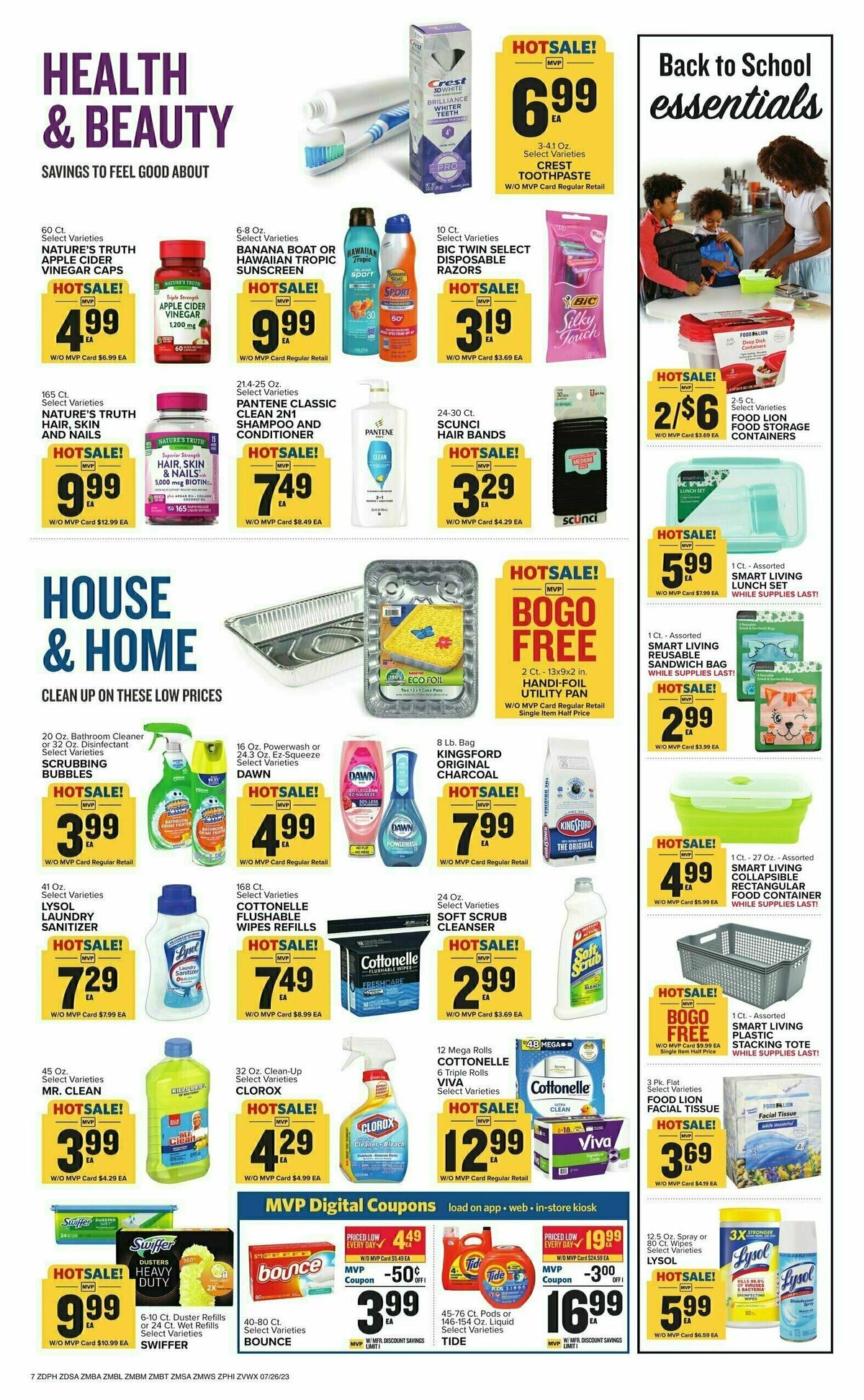 Food Lion Weekly Ad from July 26