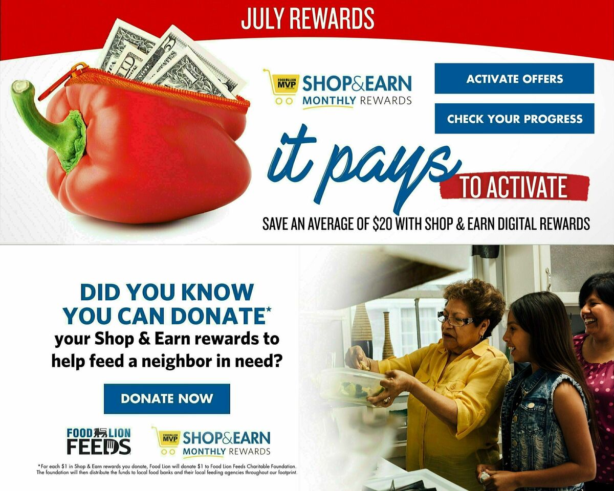 Food Lion Weekly Ad from July 26