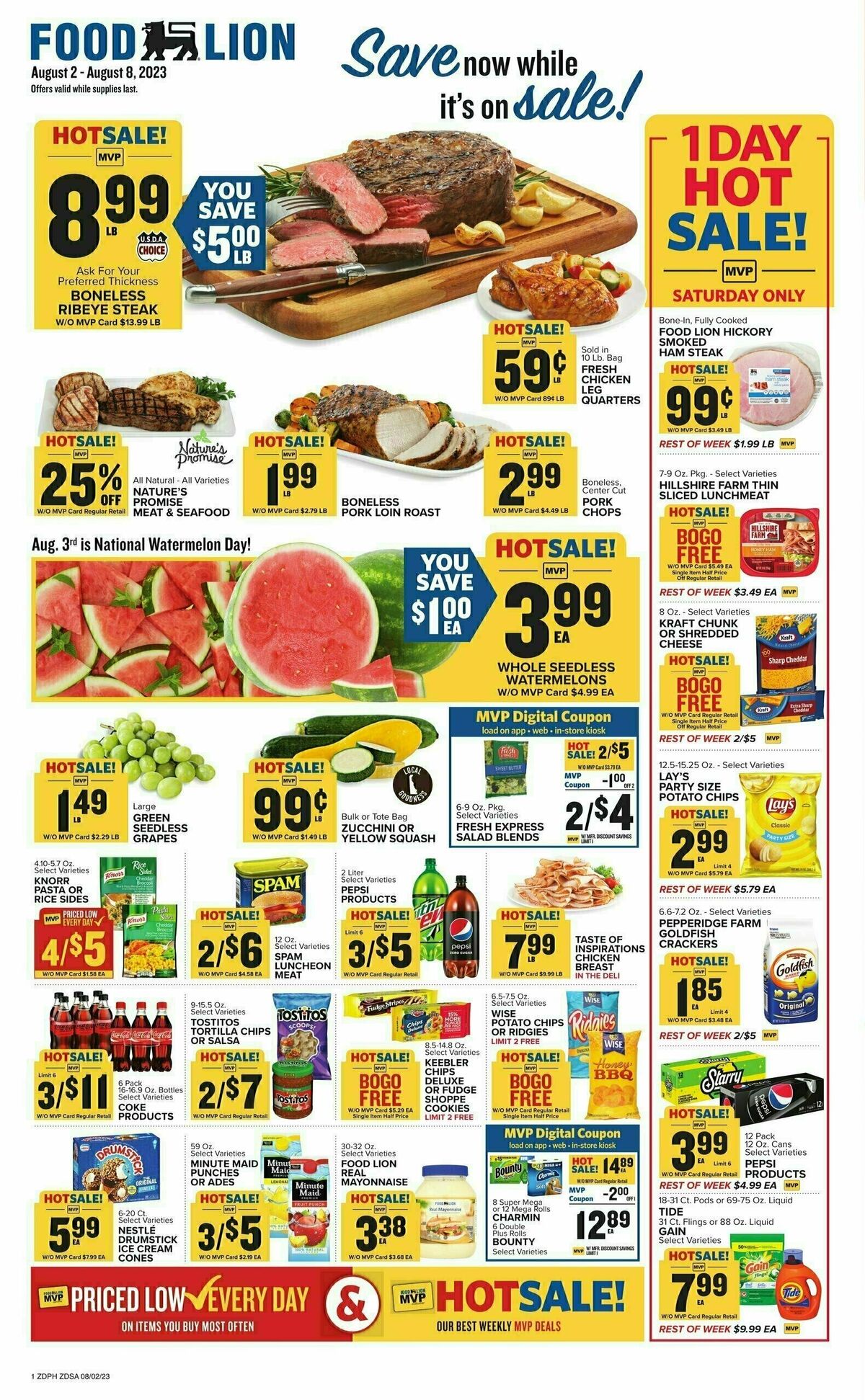 Food Lion Weekly Ad from August 2