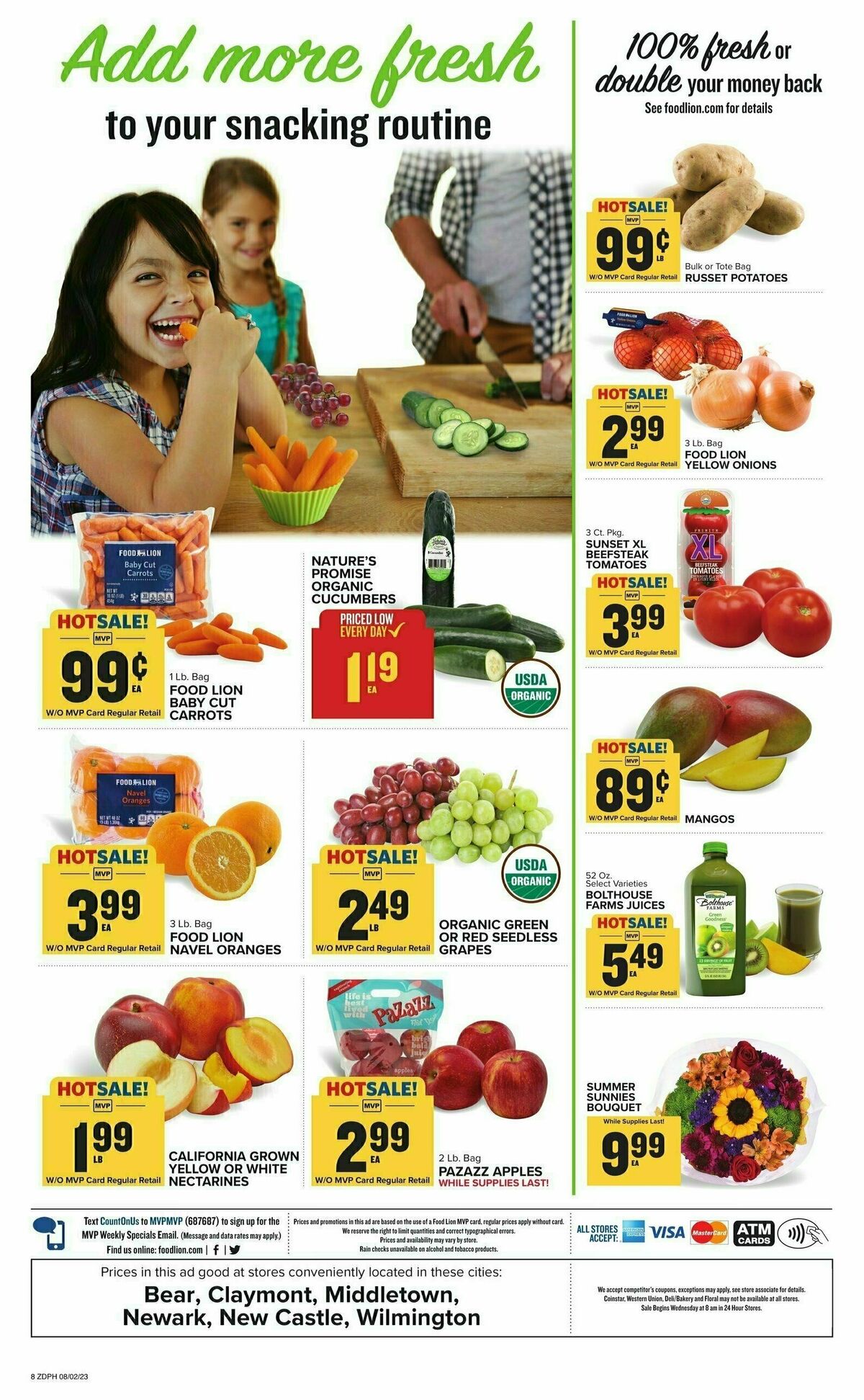 Food Lion Weekly Ad from August 2