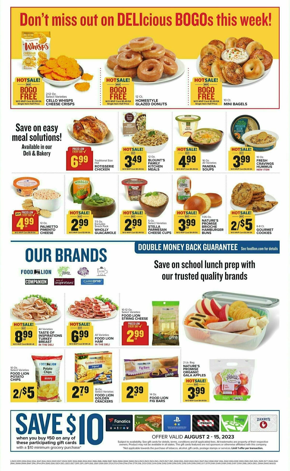 Food Lion Weekly Ad from August 2