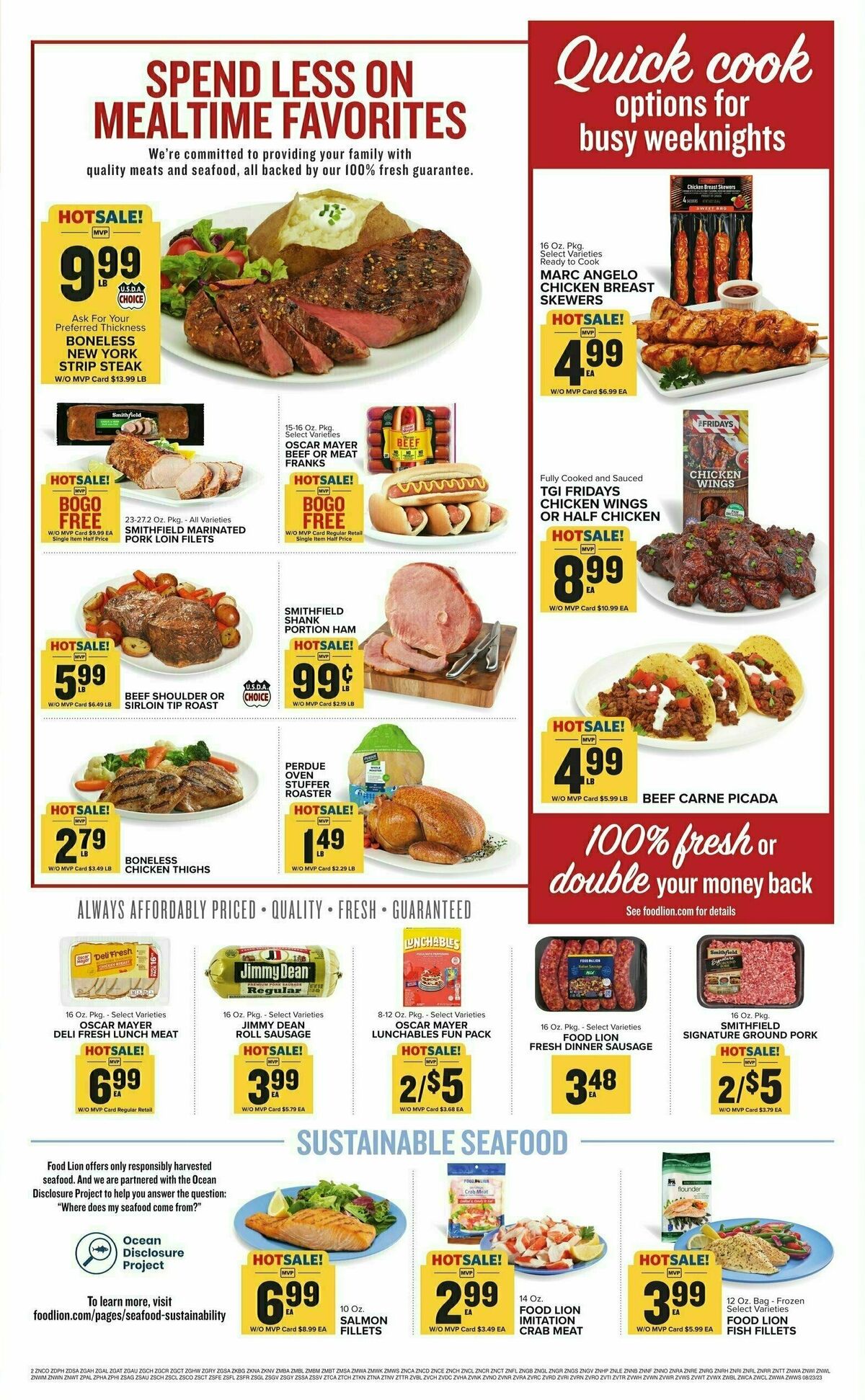 Food Lion Weekly Ad from August 23