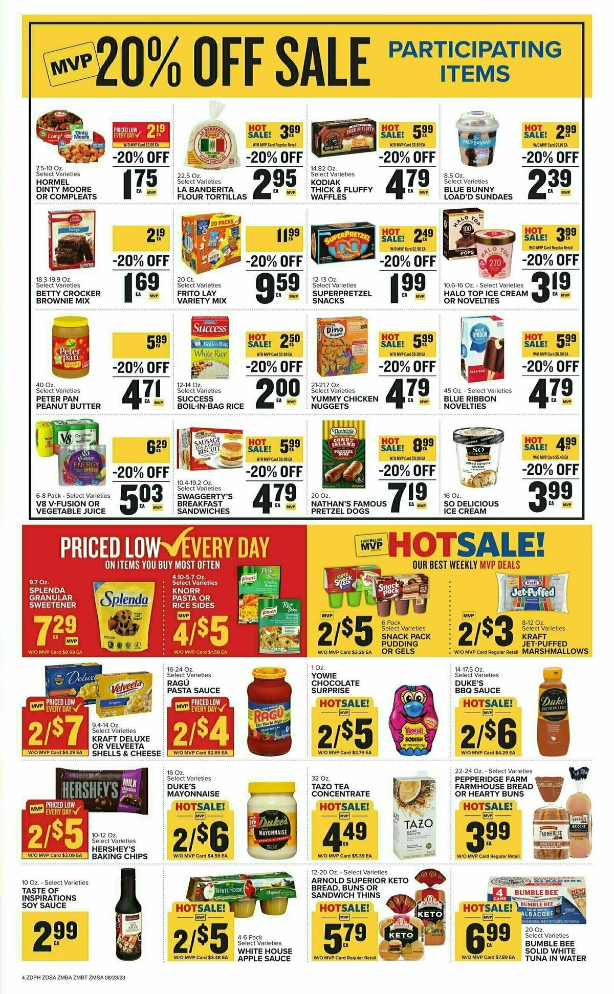 Food Lion Weekly Ad from August 23