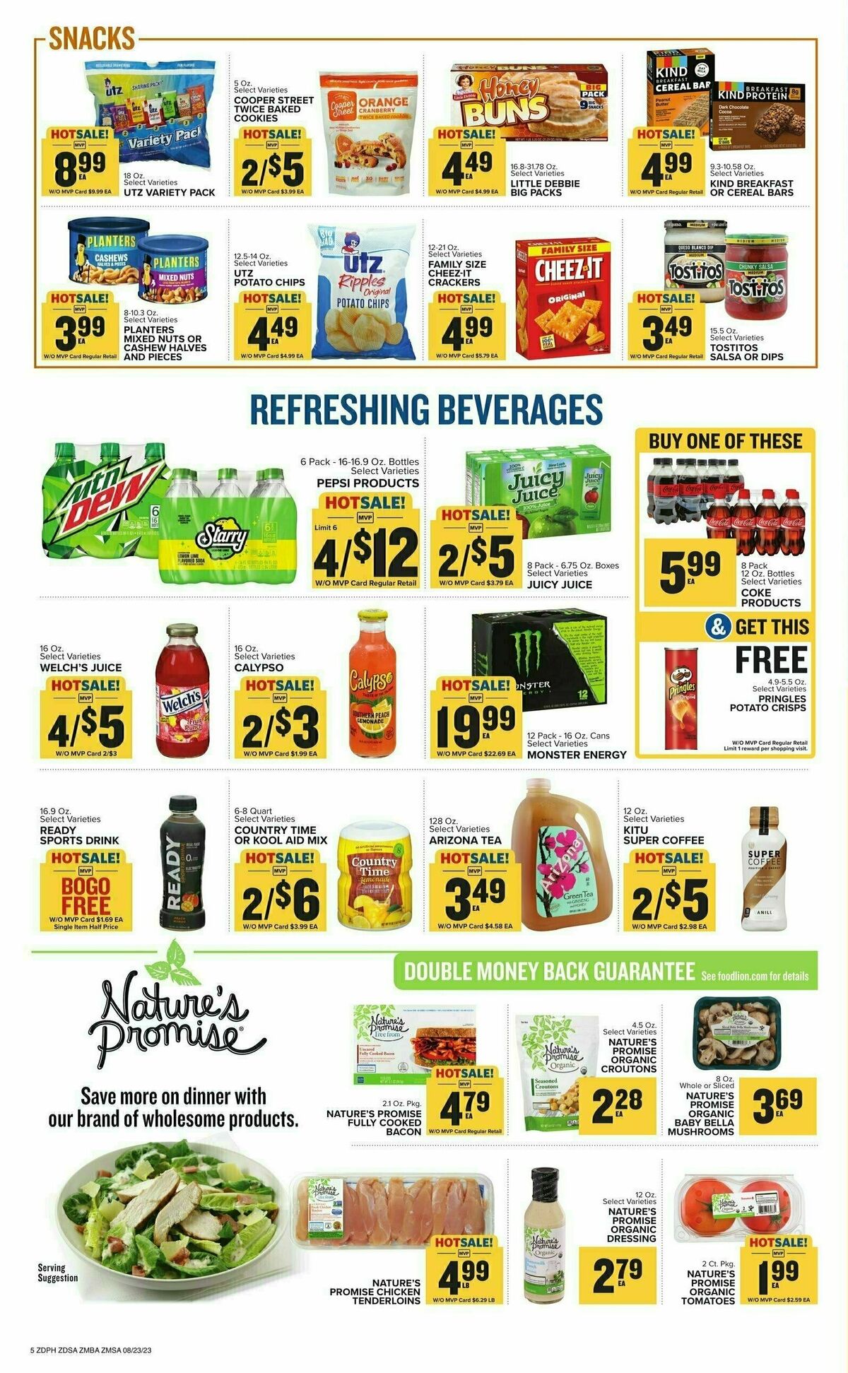 Food Lion Weekly Ad from August 23