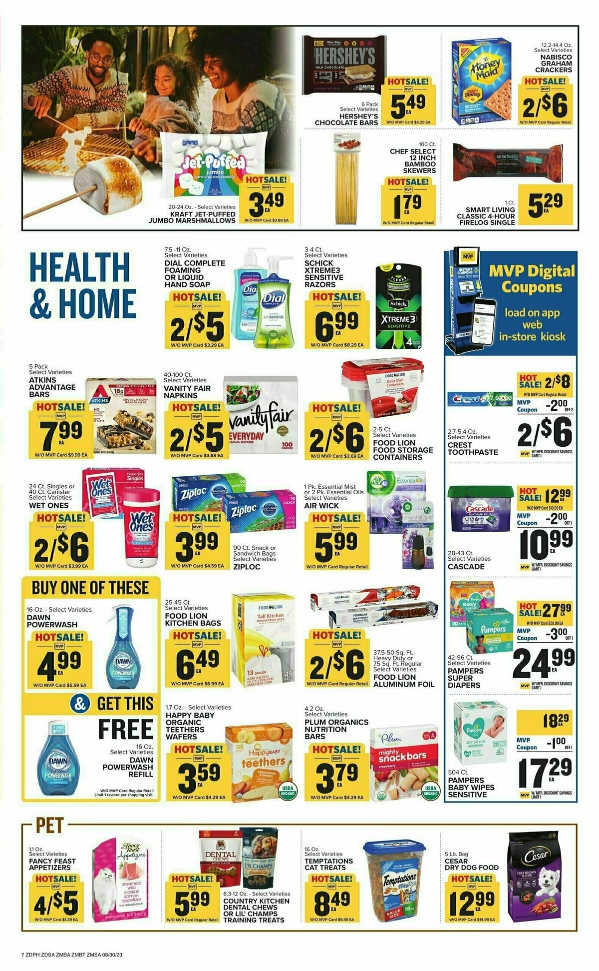 Food Lion Weekly Ad from August 30