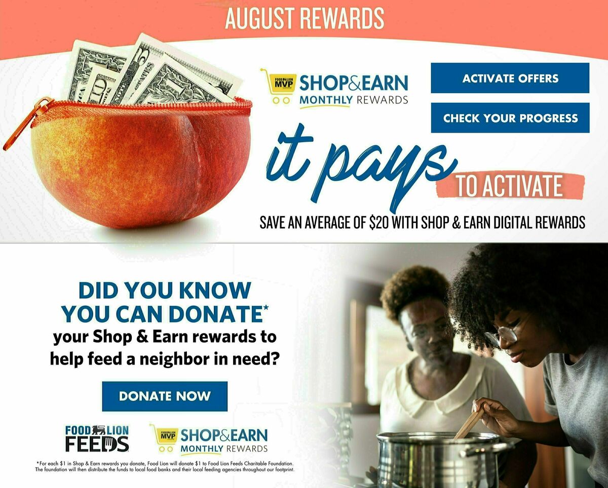 Food Lion Weekly Ad from August 30