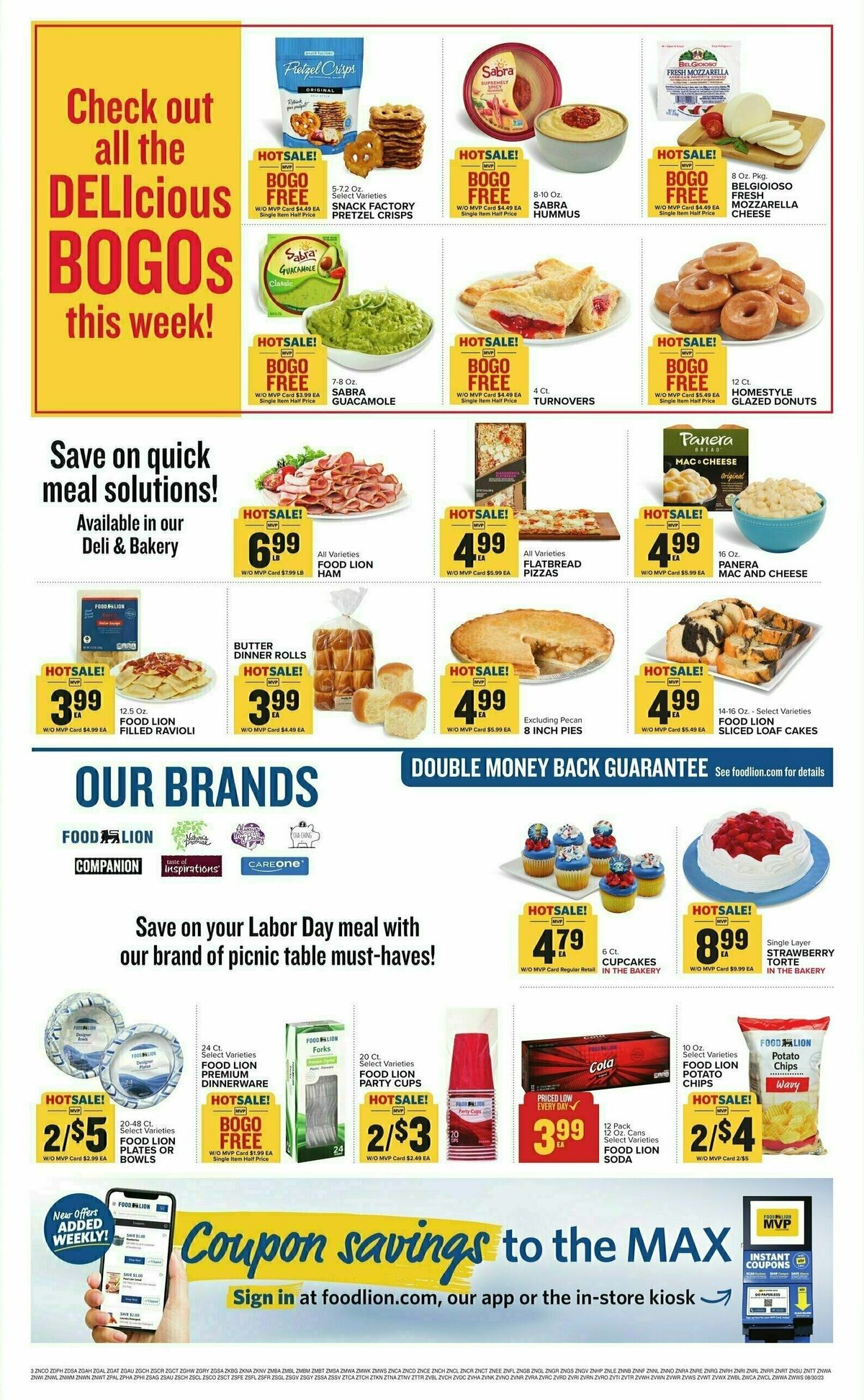 Food Lion Weekly Ad from August 30