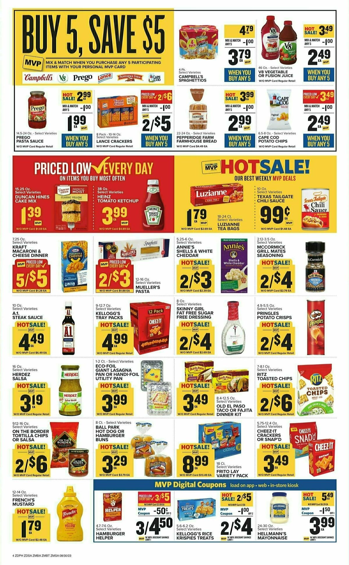 Food Lion Weekly Ad from August 30