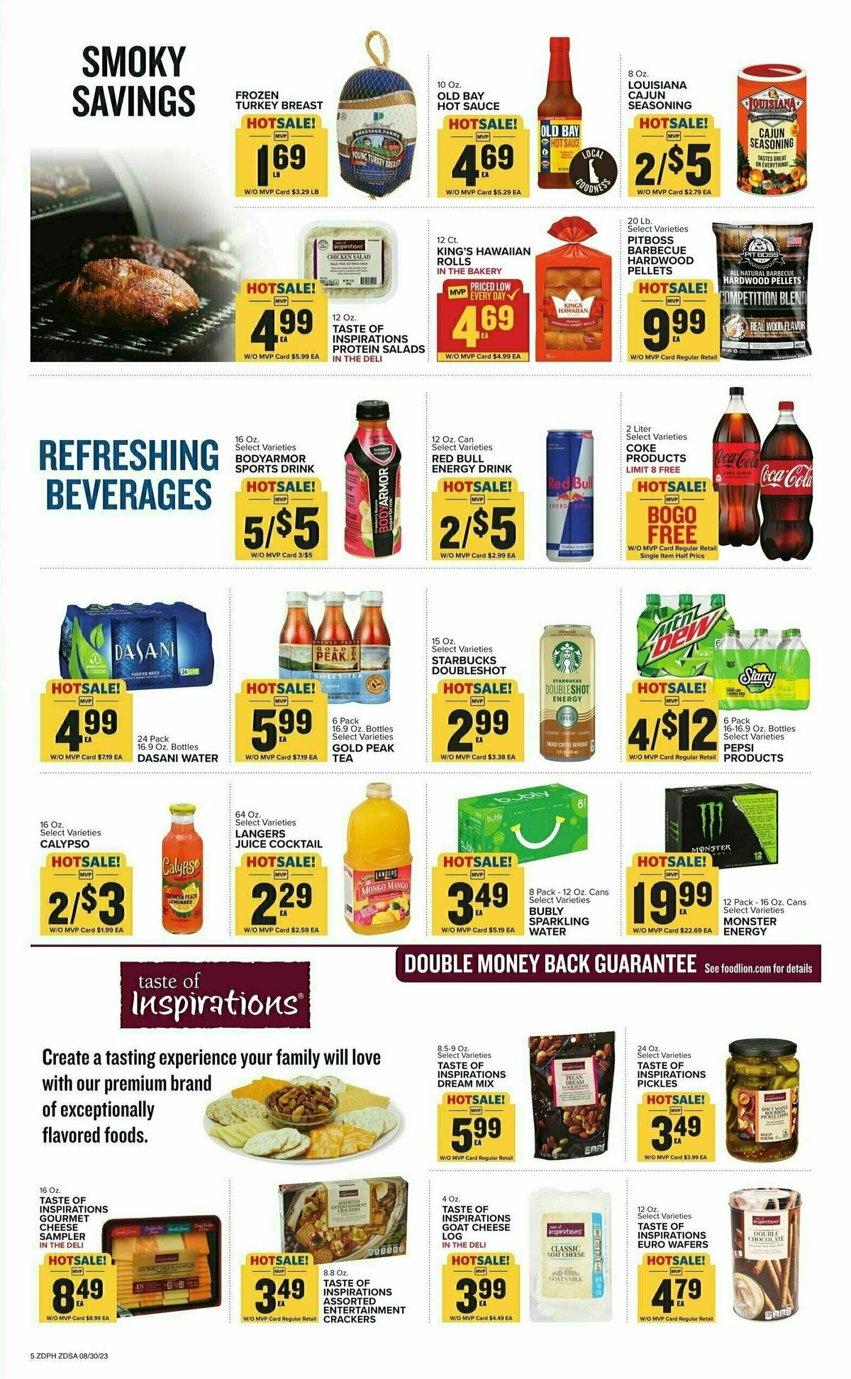 Food Lion Weekly Ad from August 30