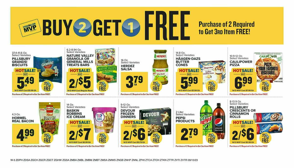 Food Lion Weekly Ad from September 13