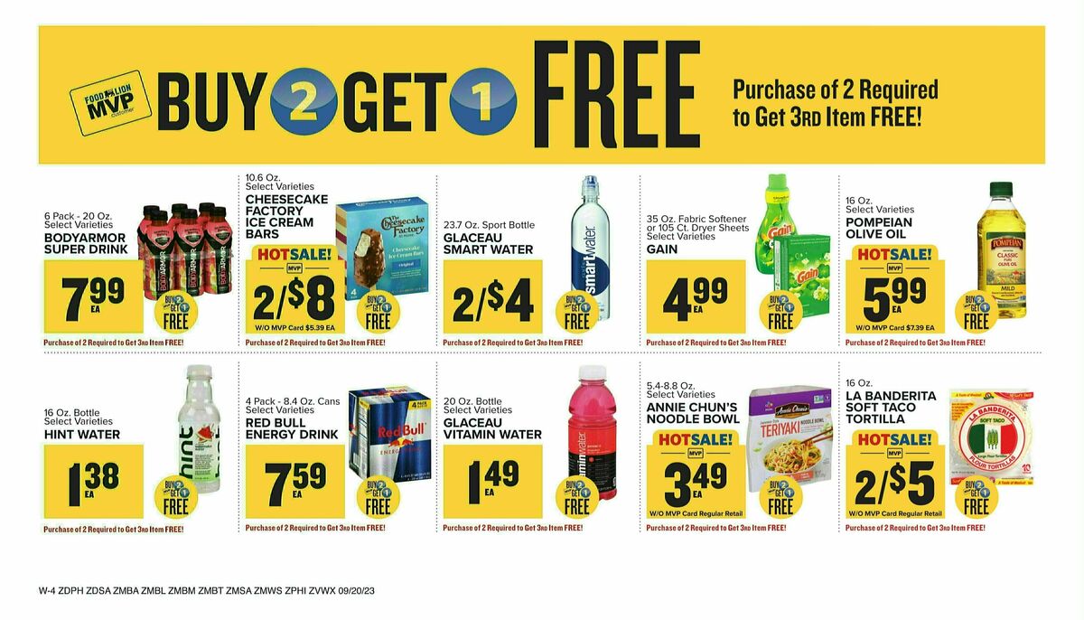Food Lion Weekly Ad from September 20