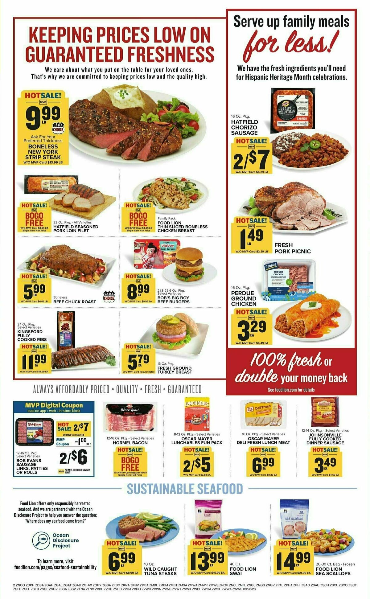 Food Lion Weekly Ad from September 20