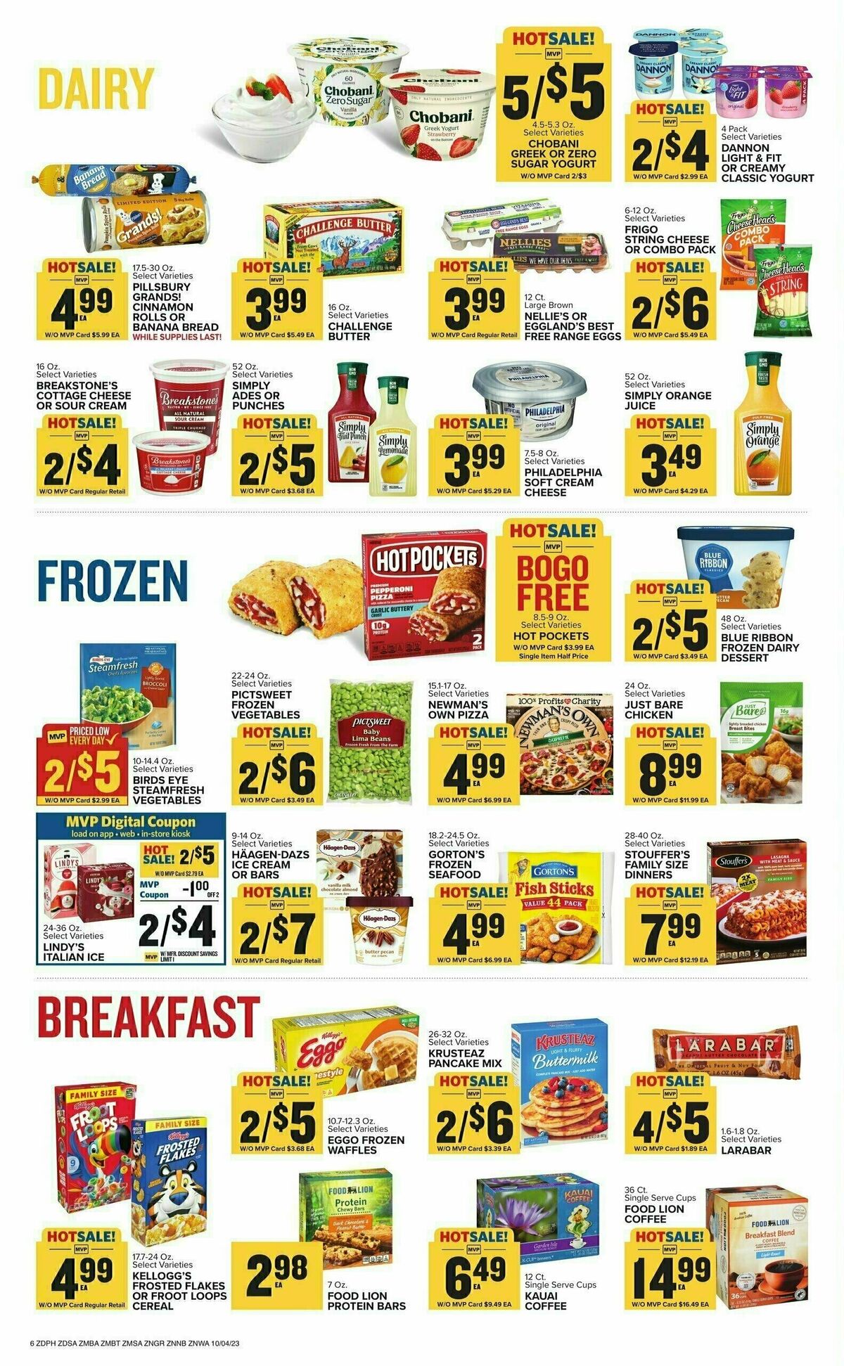 Food Lion Weekly Ad from October 4